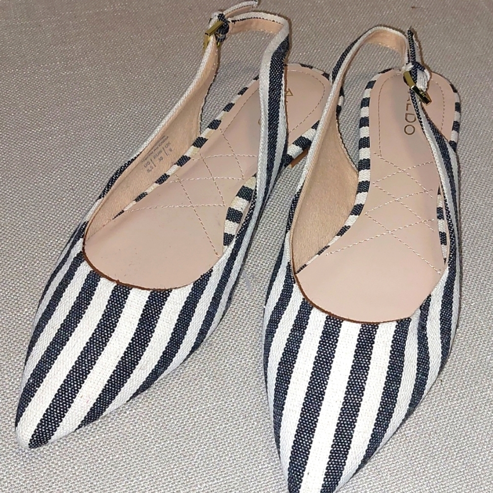 Aldo Sling Back Flats